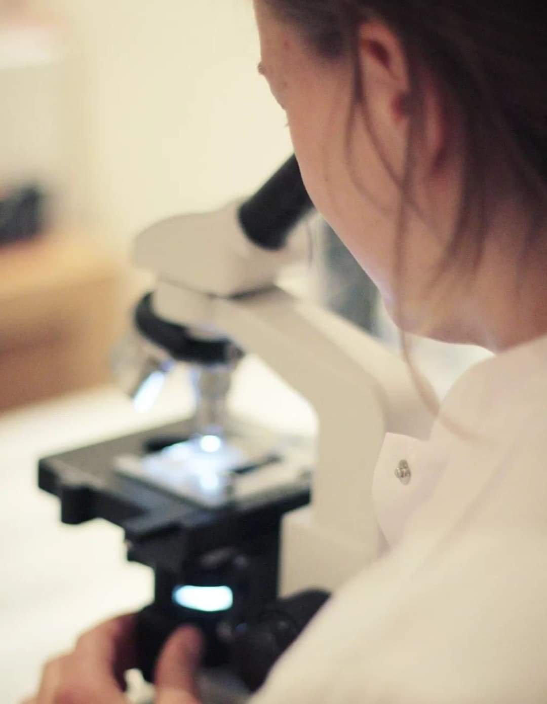 Mestonderzoek onder de microscoop